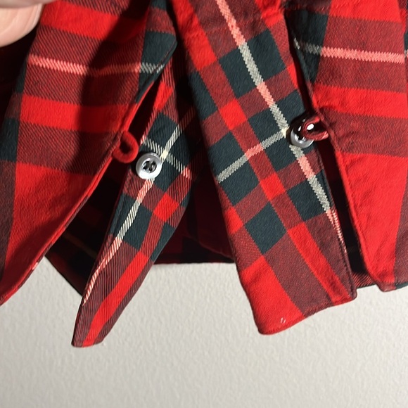 Rugby by Ralph Lauren Flannel Ruffle Shirt Sz 0 - Picture 7 of 12